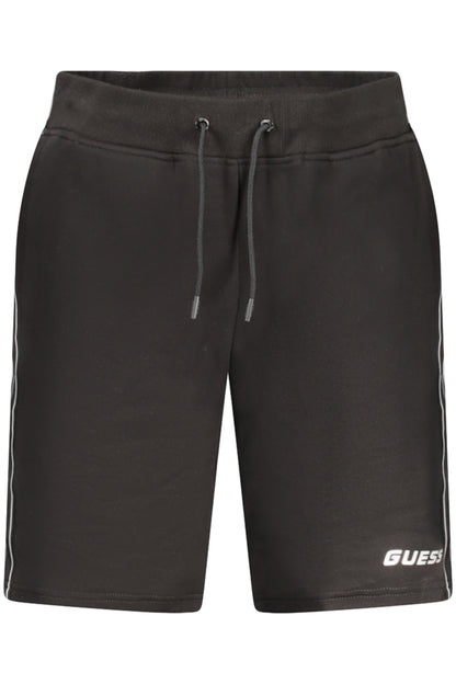 GUESS JEANS PANTALONE SHORT UOMO NERO