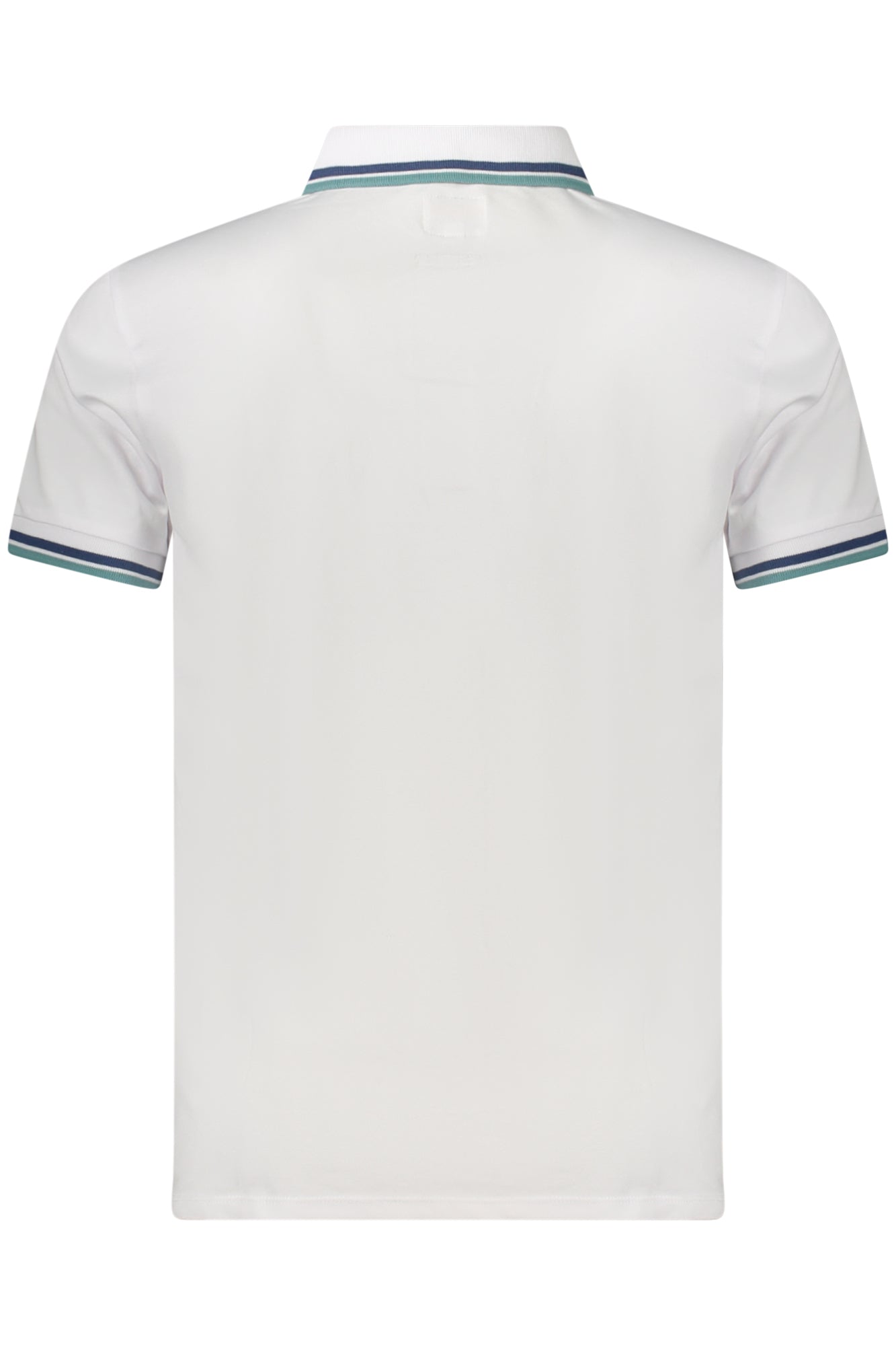 GUESS JEANS POLO MANICHE CORTE UOMO BIANCO