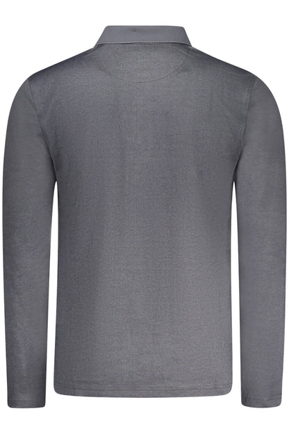 GUESS JEANS POLO MANICHE LUNGHE UOMO NERO