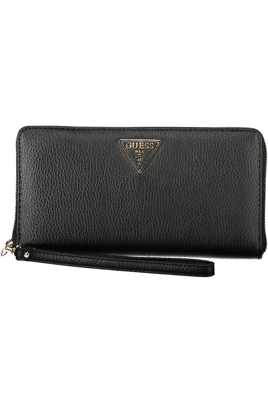 GUESS JEANS PORTAFOGLIO DONNA NERO