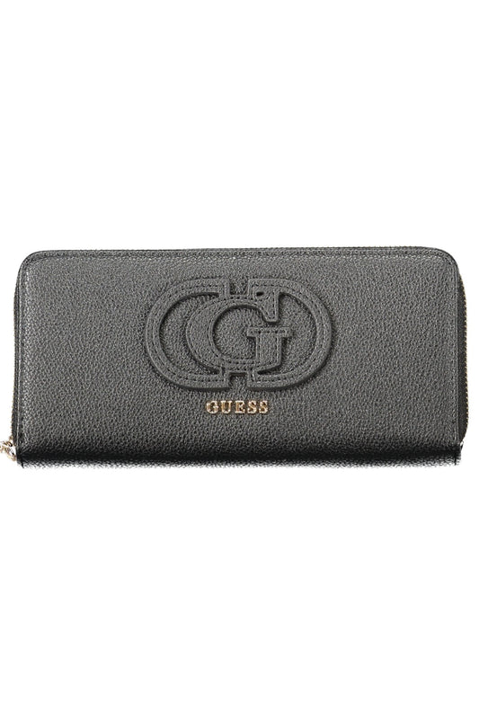 GUESS JEANS PORTAFOGLIO DONNA NERO