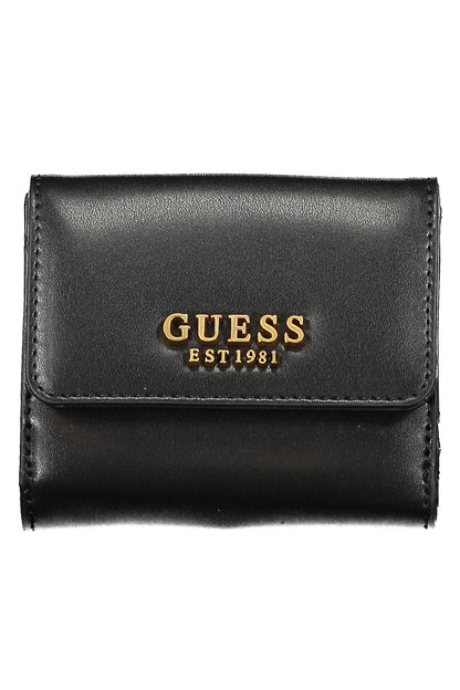 GUESS JEANS PORTAFOGLIO DONNA NERO