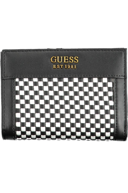 GUESS JEANS PORTAFOGLIO DONNA NERO