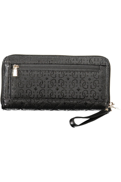 GUESS JEANS PORTAFOGLIO DONNA NERO
