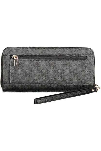 GUESS JEANS PORTAFOGLIO DONNA NERO