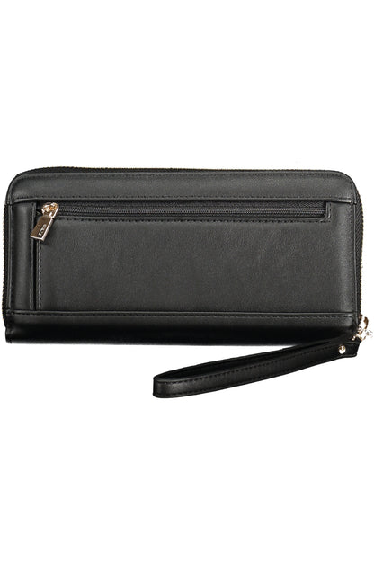 GUESS JEANS PORTAFOGLIO DONNA NERO