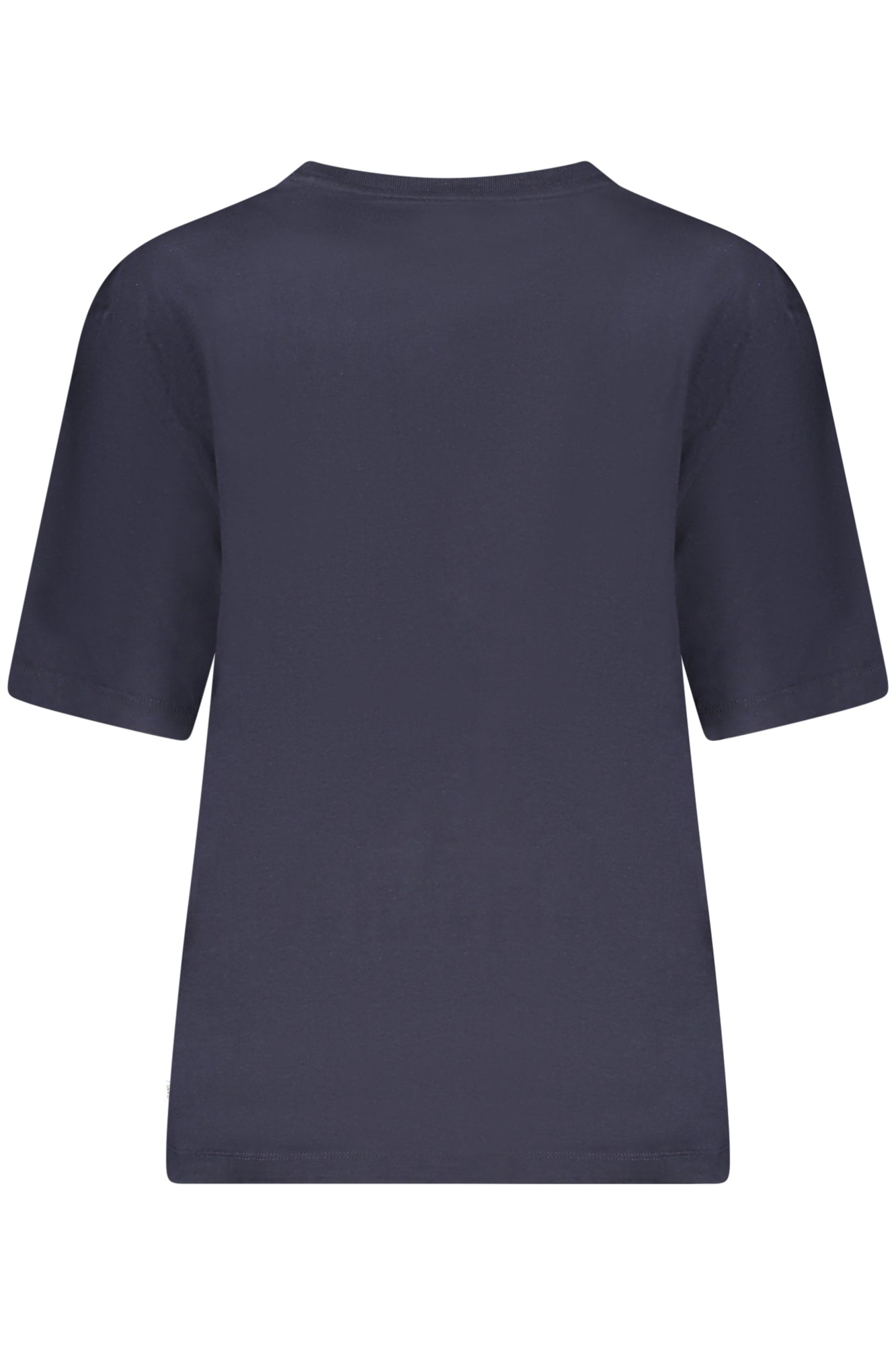 GUESS JEANS T-SHIRT MANICHE CORTE DONNA BLU