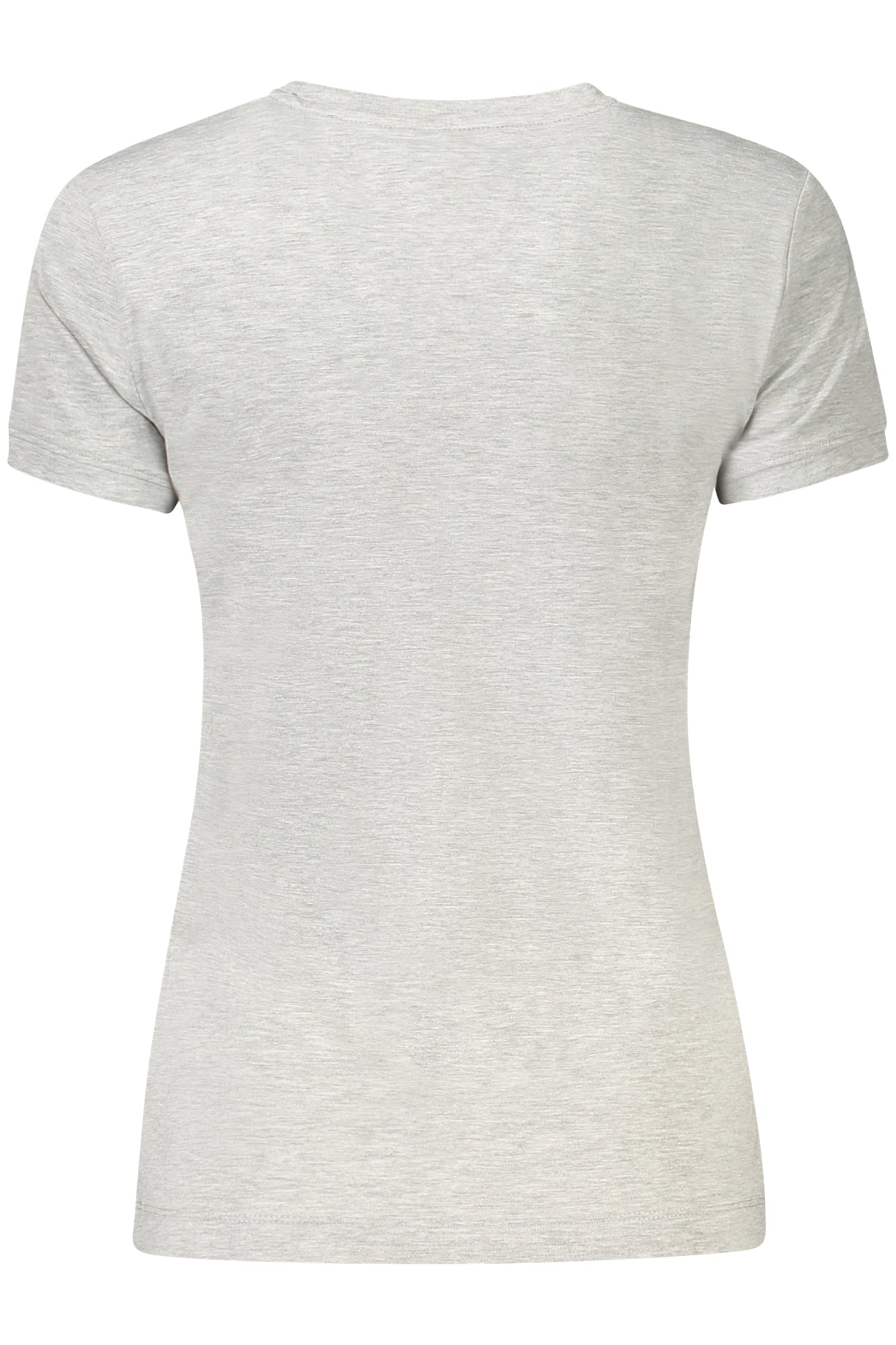 GUESS JEANS T-SHIRT MANICHE CORTE DONNA GRIGIO