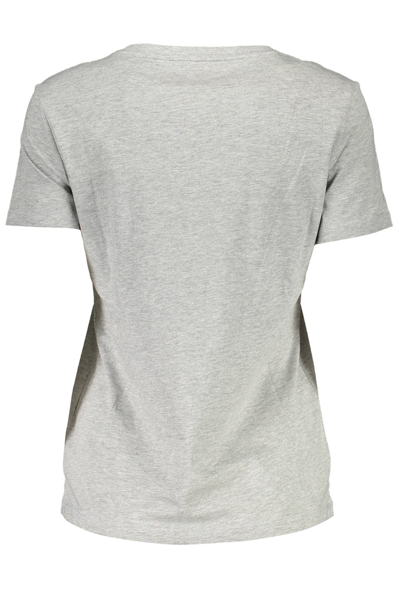 GUESS JEANS T-SHIRT MANICHE CORTE DONNA GRIGIO