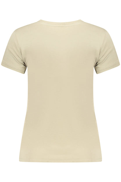 GUESS JEANS T-SHIRT MANICHE CORTE DONNA VERDE