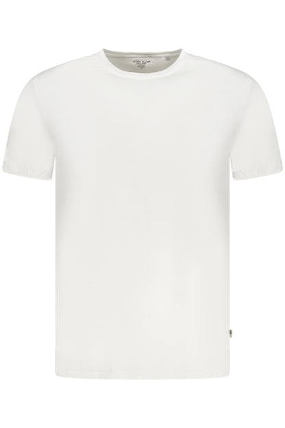 GUESS JEANS T-SHIRT MANICHE CORTE UOMO BIANCO