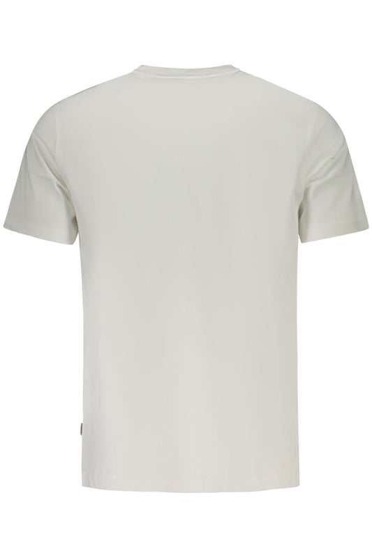 GUESS JEANS T-SHIRT MANICHE CORTE UOMO BIANCO