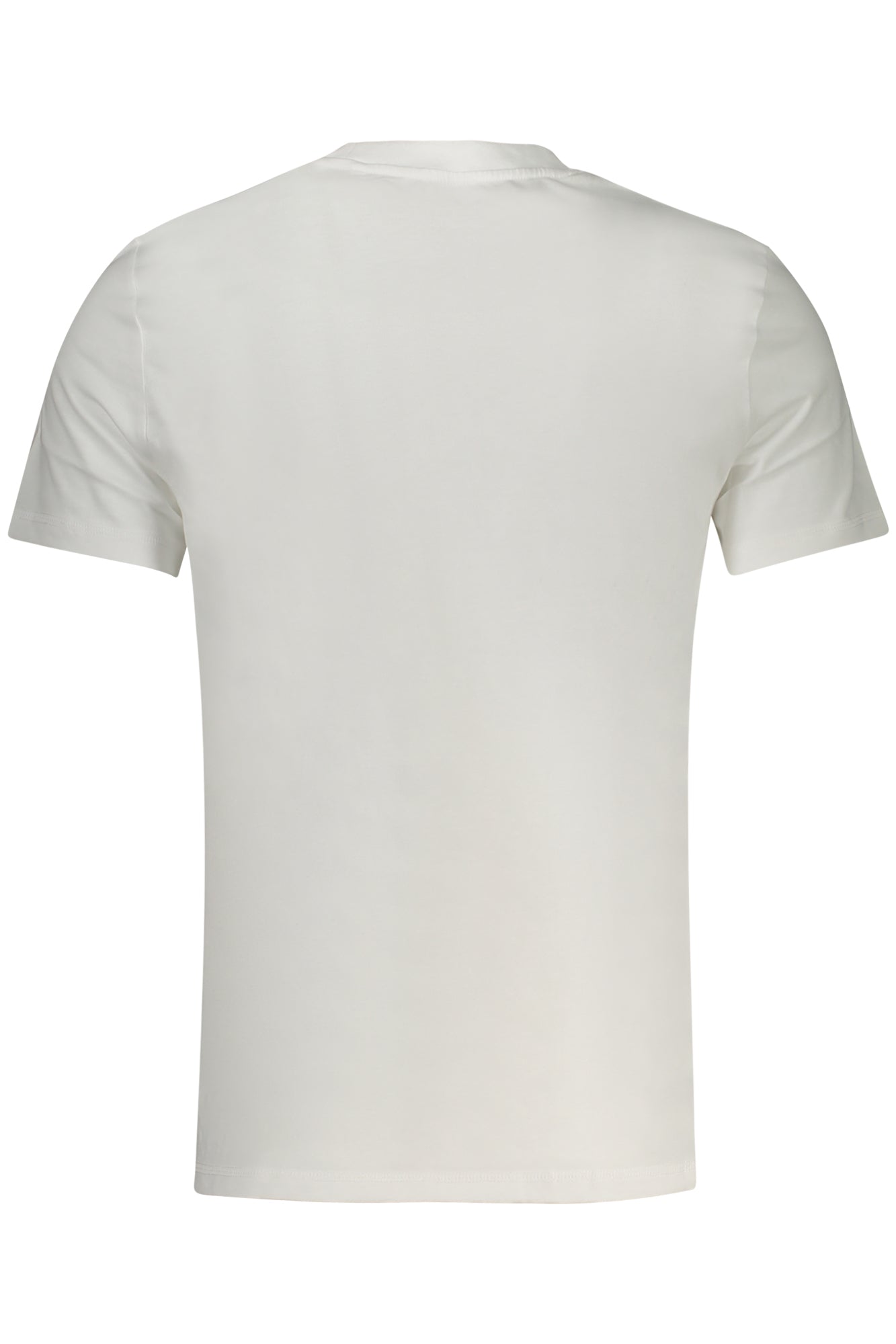 GUESS JEANS T-SHIRT MANICHE CORTE UOMO BIANCO