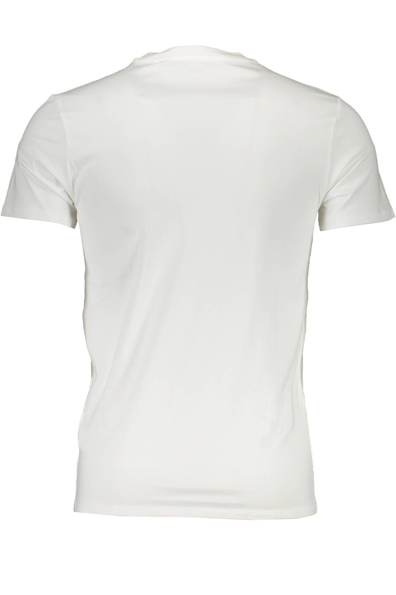 GUESS JEANS T-SHIRT MANICHE CORTE UOMO BIANCO
