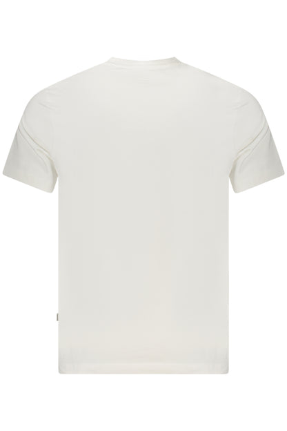 GUESS JEANS T-SHIRT MANICHE CORTE UOMO BIANCO