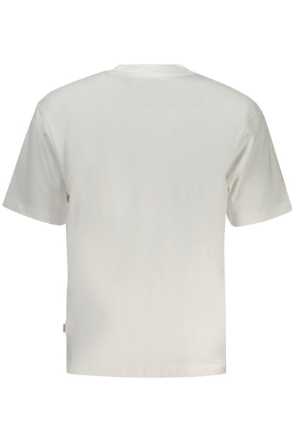 GUESS JEANS T-SHIRT MANICHE CORTE UOMO BIANCO