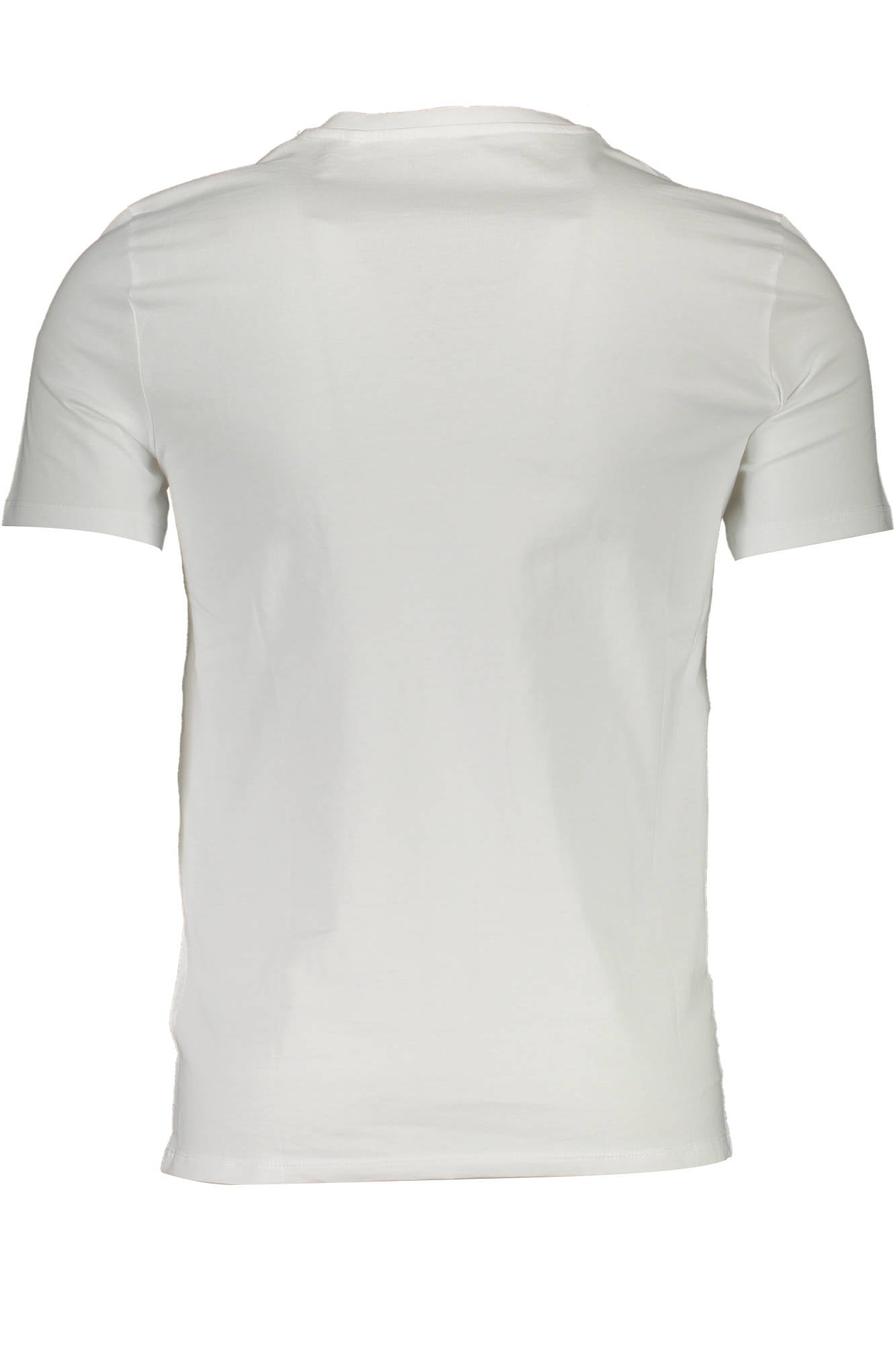 GUESS JEANS T-SHIRT MANICHE CORTE UOMO BIANCO