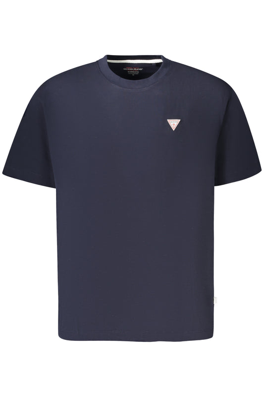 GUESS JEANS T-SHIRT MANICHE CORTE UOMO BLU