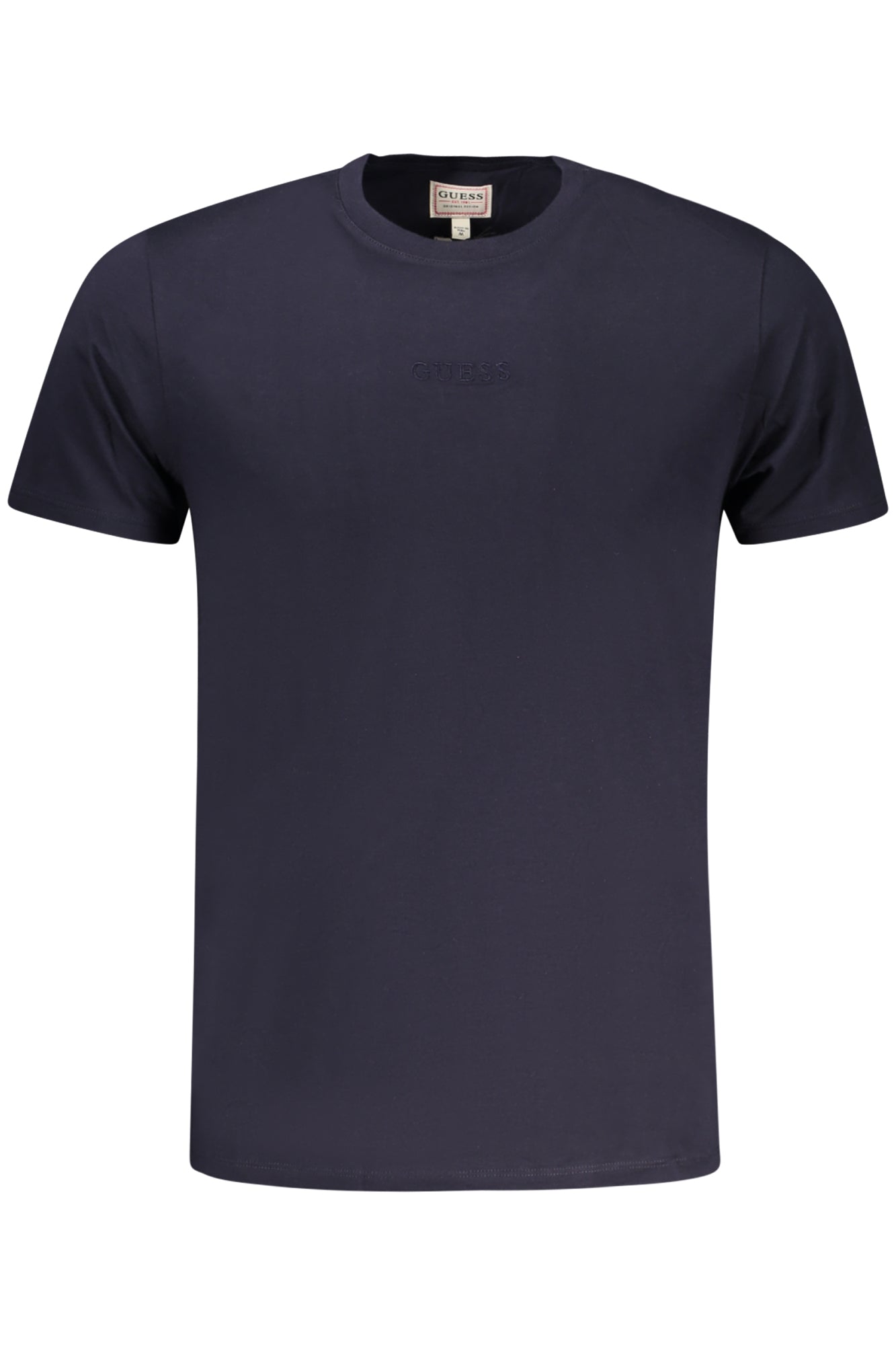 GUESS JEANS T-SHIRT MANICHE CORTE UOMO BLU