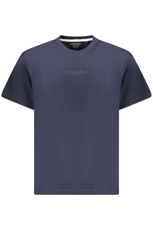 GUESS JEANS T-SHIRT MANICHE CORTE UOMO BLU