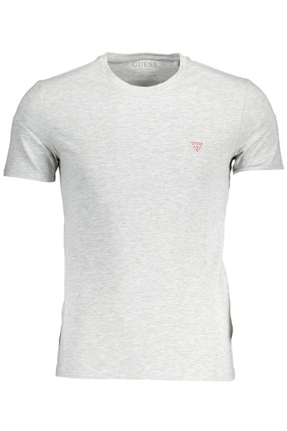 GUESS JEANS T-SHIRT MANICHE CORTE UOMO GRIGIO