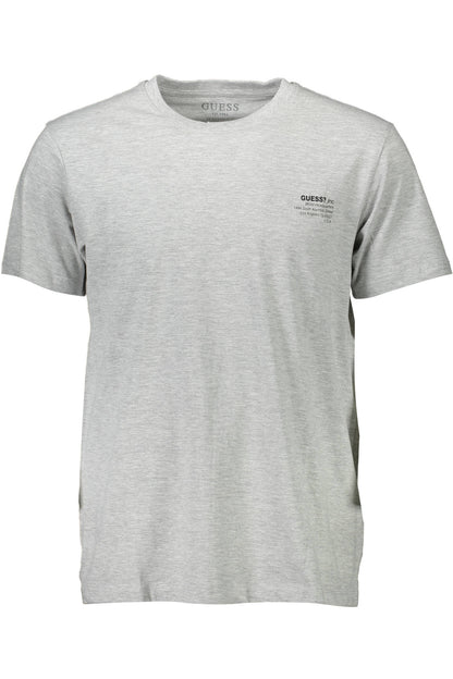 GUESS JEANS T-SHIRT MANICHE CORTE UOMO GRIGIO