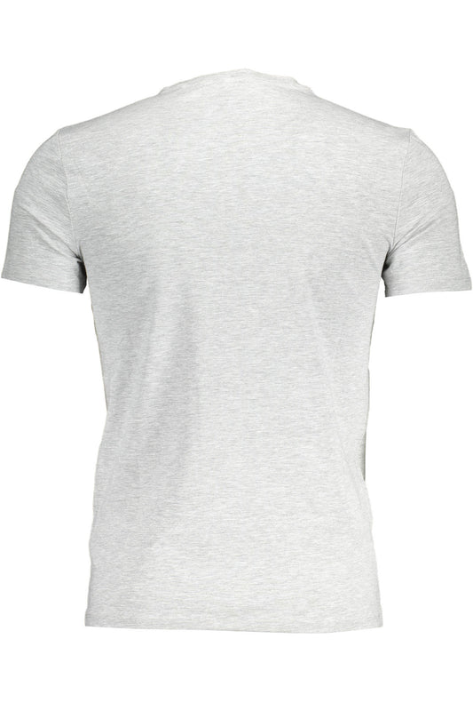 GUESS JEANS T-SHIRT MANICHE CORTE UOMO GRIGIO