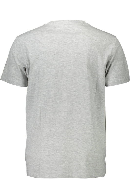GUESS JEANS T-SHIRT MANICHE CORTE UOMO GRIGIO