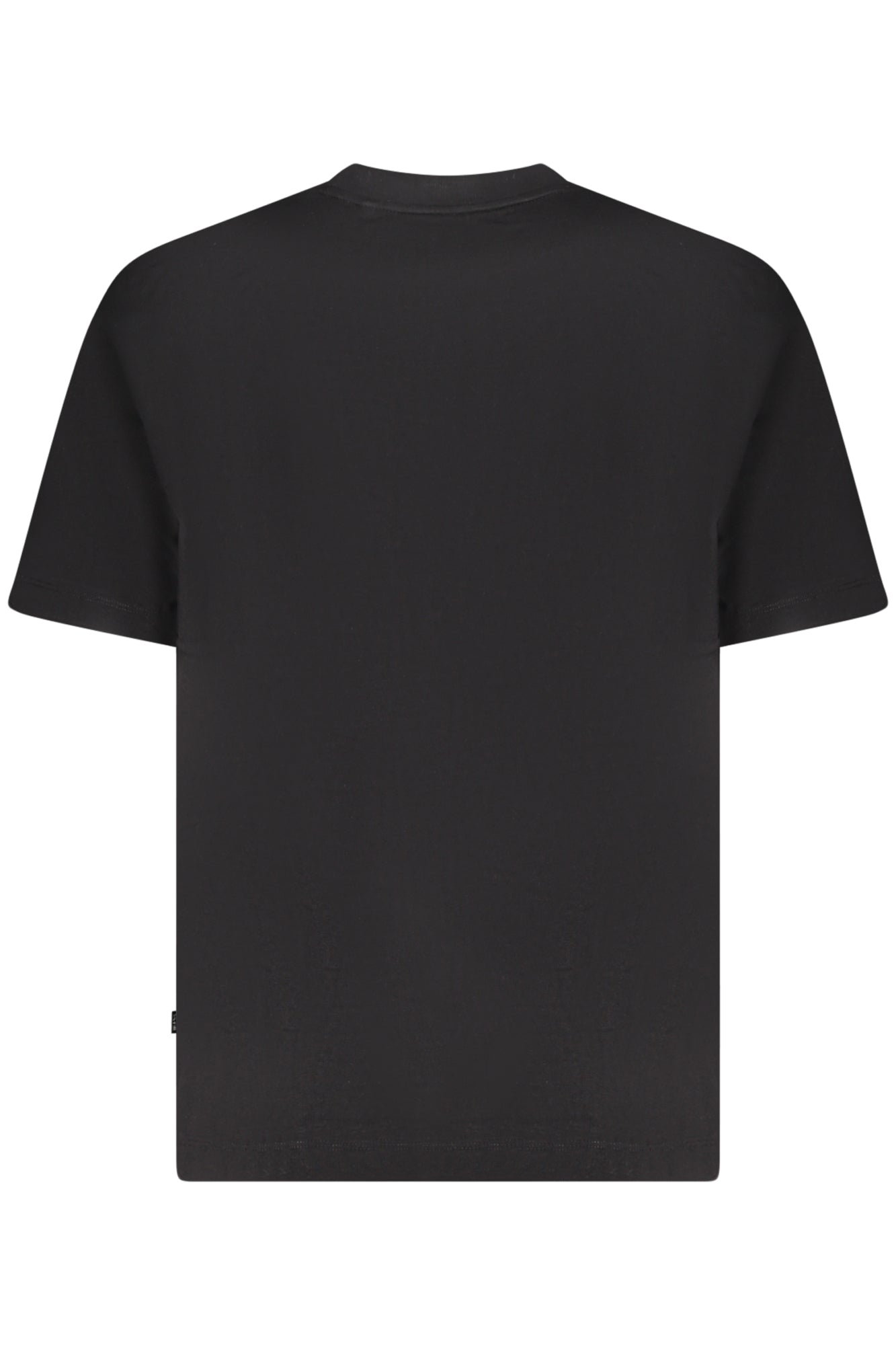 GUESS JEANS T-SHIRT MANICHE CORTE UOMO NERO
