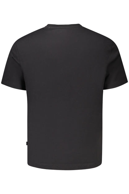GUESS JEANS T-SHIRT MANICHE CORTE UOMO NERO