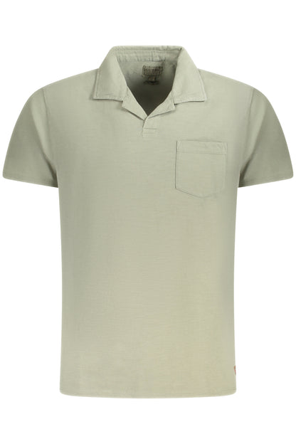 GUESS JEANS T-SHIRT MANICHE CORTE UOMO VERDE