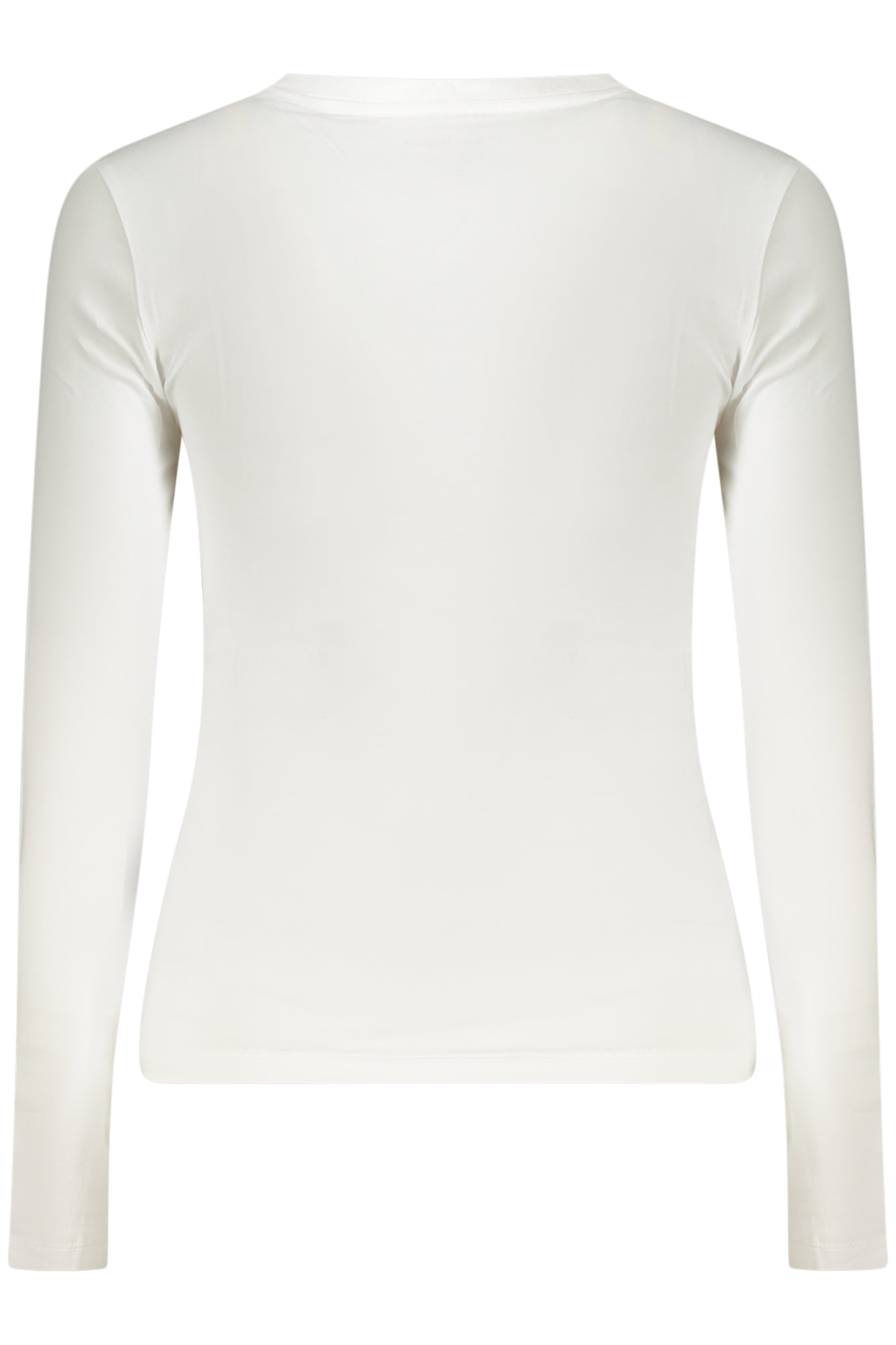 GUESS JEANS T-SHIRT MANICHE LUNGHE DONNA BIANCO