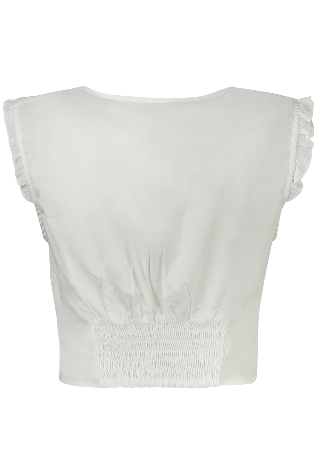 GUESS JEANS TOP DONNA BIANCO