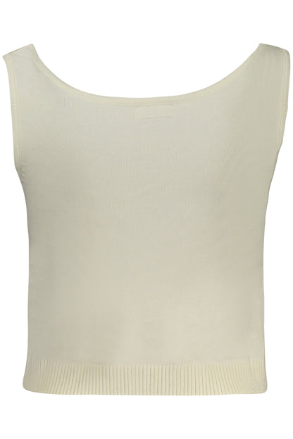 GUESS JEANS TOP DONNA BIANCO