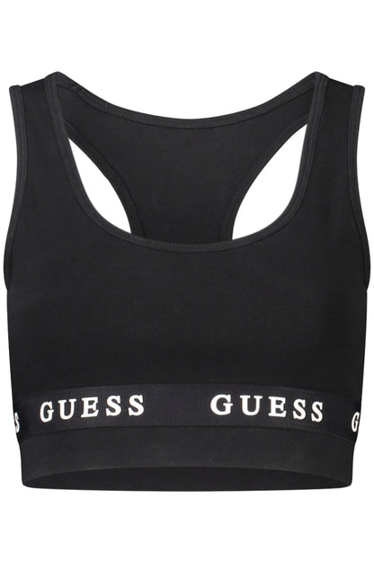 GUESS JEANS TOP DONNA NERO