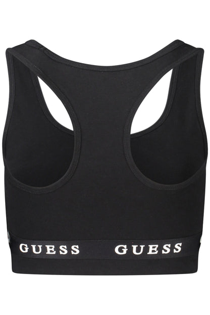 GUESS JEANS TOP DONNA NERO
