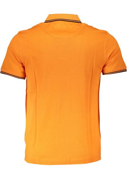 HARMONT & BLAINE POLO MANICHE CORTE UOMO ARANCIO