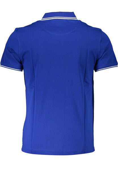 HARMONT & BLAINE POLO MANICHE CORTE UOMO BLU