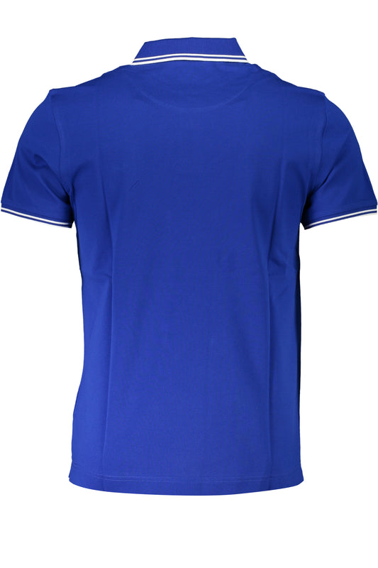 HARMONT & BLAINE POLO MANICHE CORTE UOMO BLU