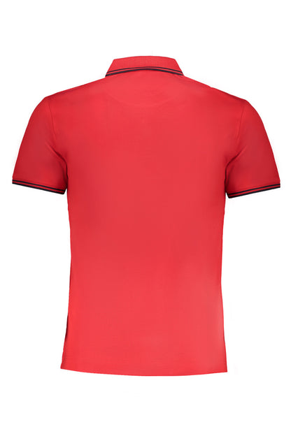 HARMONT & BLAINE POLO MANICHE CORTE UOMO ROSSO