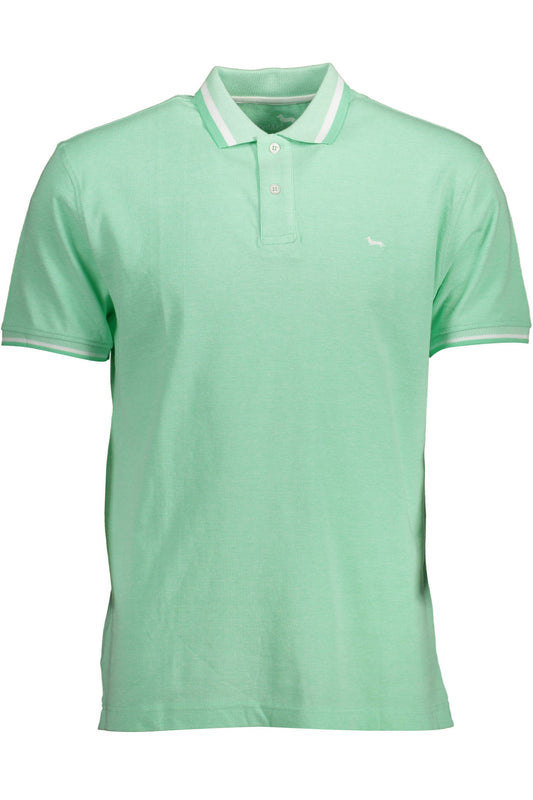 HARMONT & BLAINE POLO MANICHE CORTE UOMO VERDE