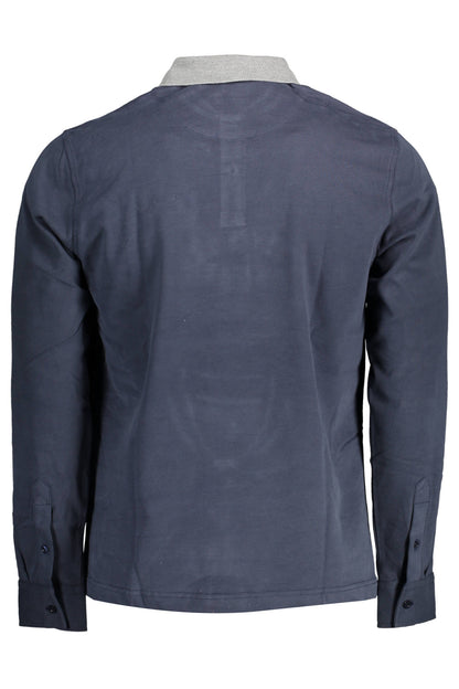 HARMONT & BLAINE POLO MANICHE LUNGHE UOMO BLU