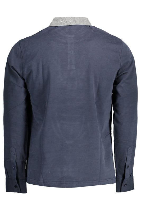 HARMONT & BLAINE POLO MANICHE LUNGHE UOMO BLU