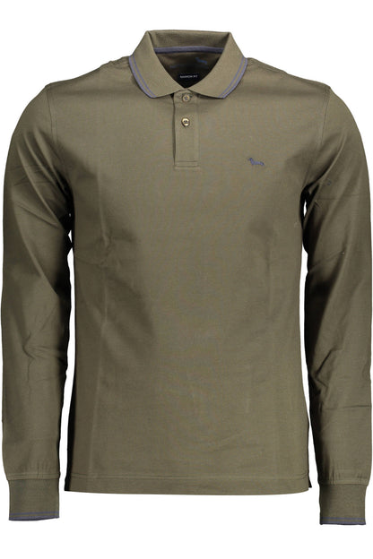 HARMONT & BLAINE POLO MANICHE LUNGHE UOMO VERDE