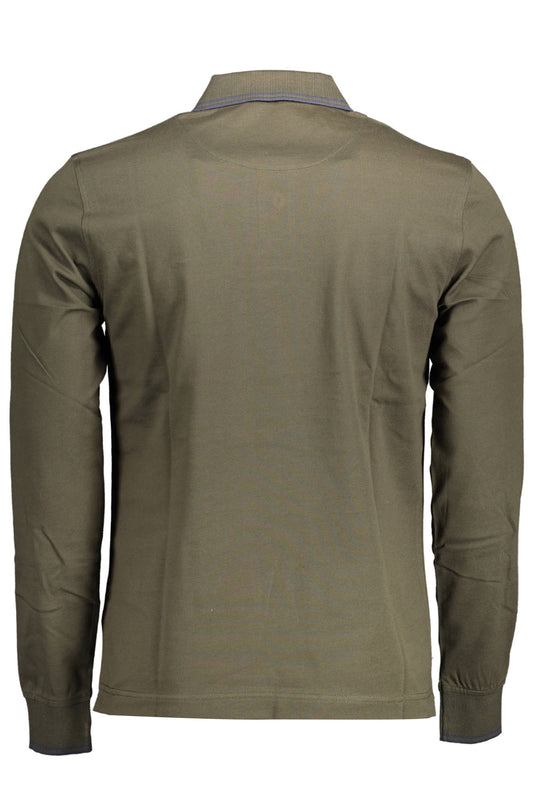 HARMONT & BLAINE POLO MANICHE LUNGHE UOMO VERDE