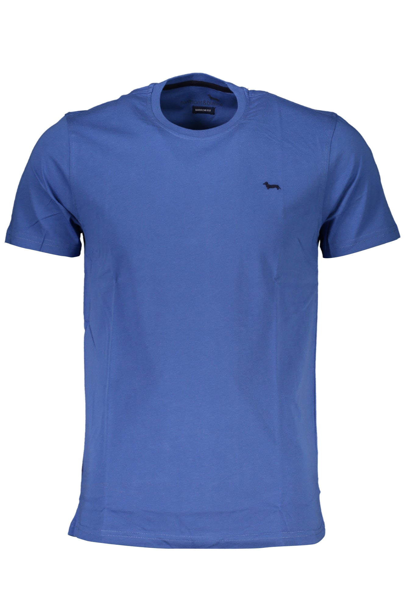 HARMONT & BLAINE T-SHIRT MANICHE CORTE UOMO BLU