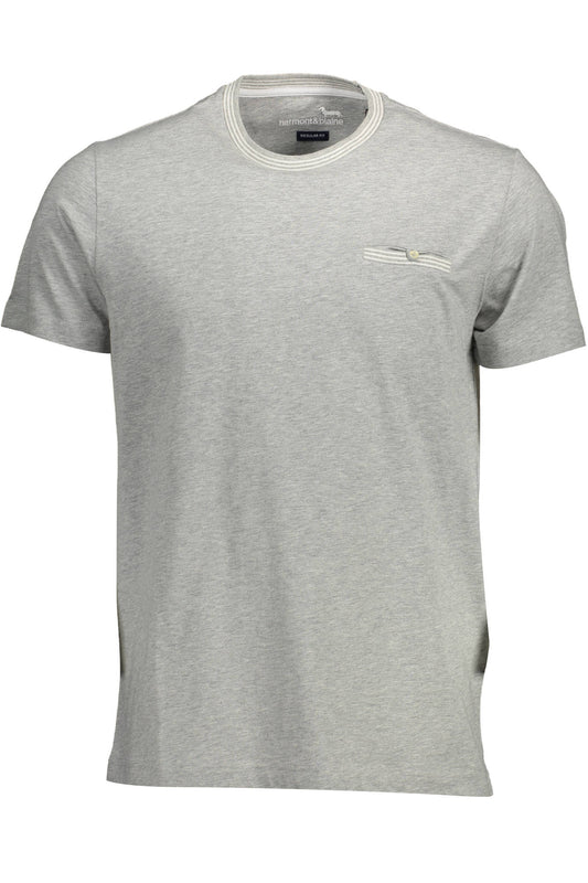 HARMONT & BLAINE T-SHIRT MANICHE CORTE UOMO GRIGIO