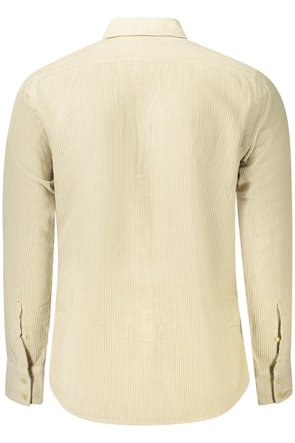 HUGO BOSS CAMICIA MANICHE LUNGHE UOMO BEIGE