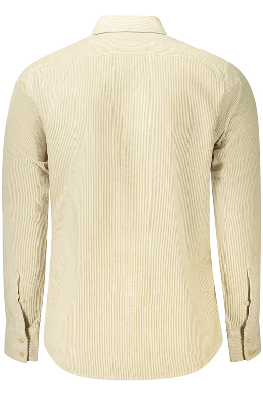 HUGO BOSS CAMICIA MANICHE LUNGHE UOMO BEIGE