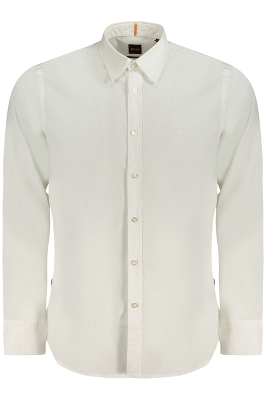 HUGO BOSS CAMICIA MANICHE LUNGHE UOMO BIANCO
